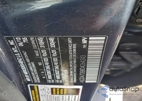 2013 Mercedes-Benz Ml 550 4Matic из США, поврежденный, VIN 4JGDA7DB8DA264243